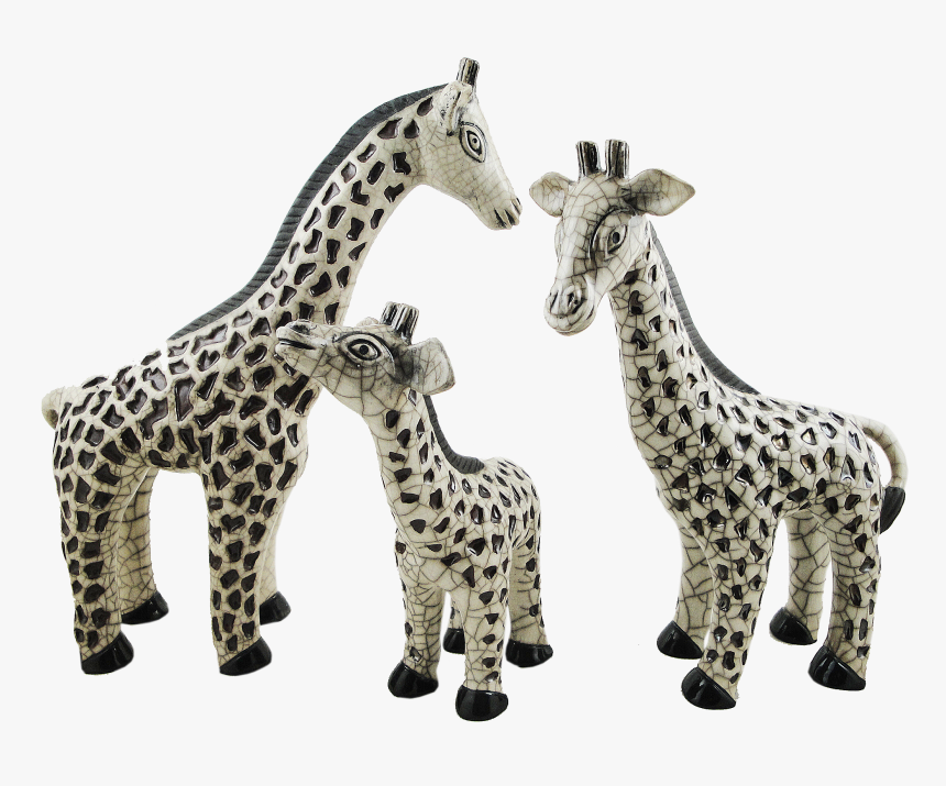 Ceramic Giraffe Set - Giraffe, HD Png Download