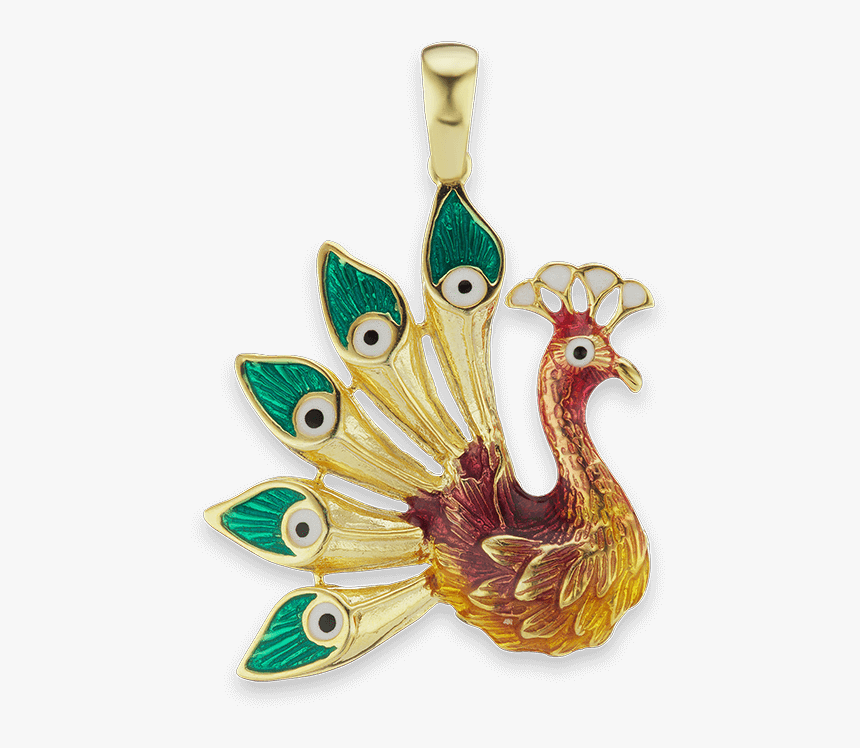 Peacock Charm - Peafowl, HD Png Download