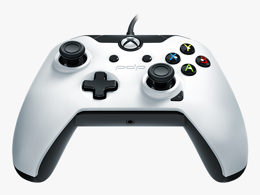 Xbox One White Wired Controller, HD Png Download