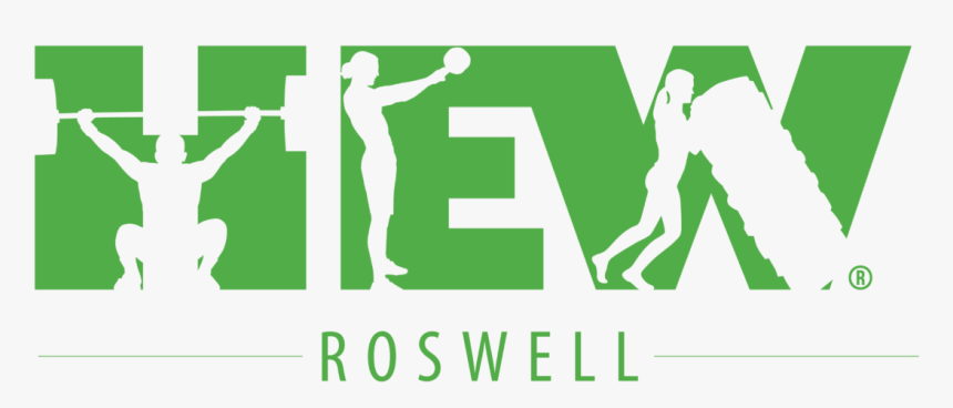 Hew Roswell Logos-green - Graphic Design, HD Png Download