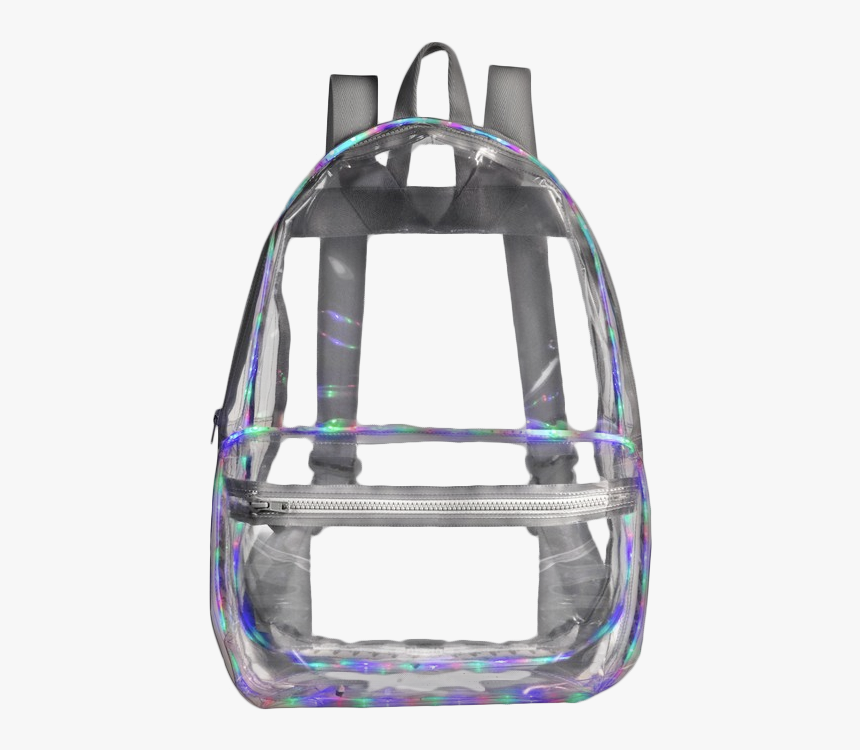 Clear Backpack See Through Backpacks, HD Png Download
