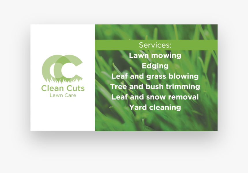 Clean Cuts Buscard Back Daniel Bonner - Grass, HD Png Download
