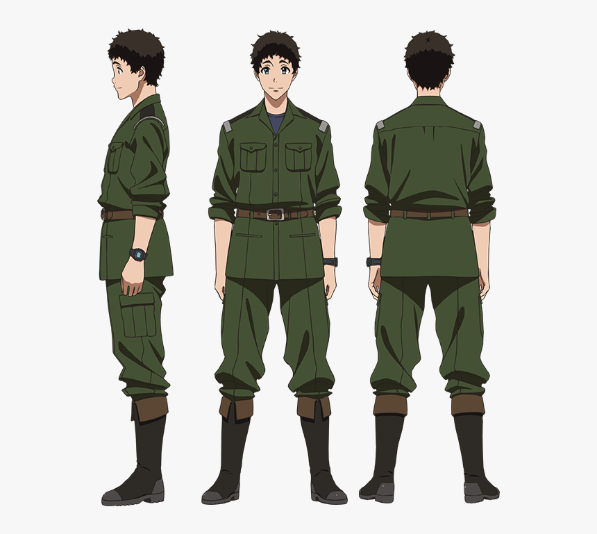 Koshikawa Shouhei Left Front Back - Argevollen, HD Png Download