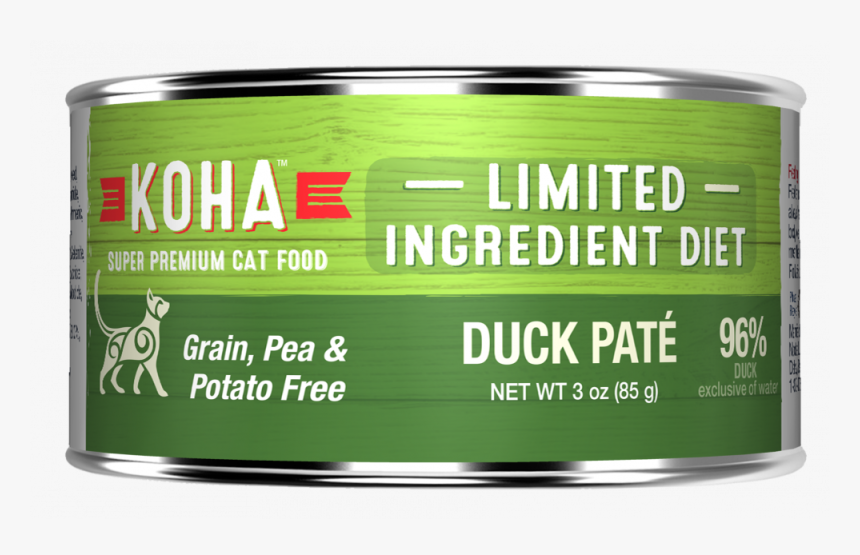 Koha Grain & Potato Free Limited Ingredient Diet Duck - Caffeinated Drink, HD Png Download