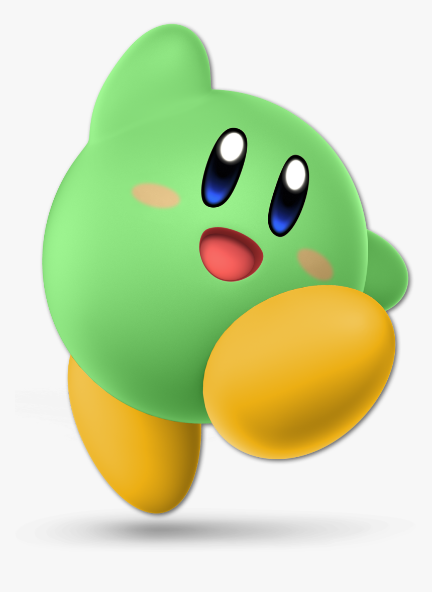 Kirby - Smash Kirby Green, HD Png Download