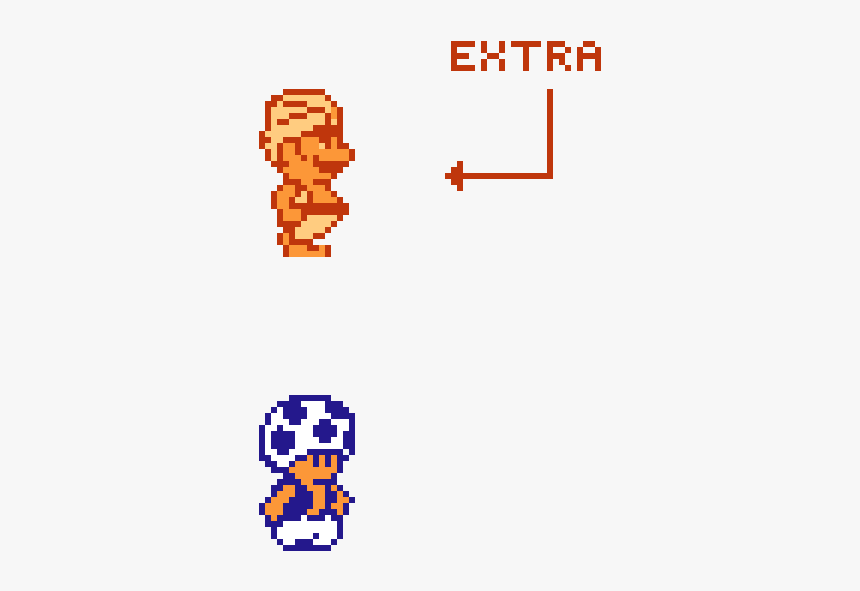 8 Bit Toad, HD Png Download