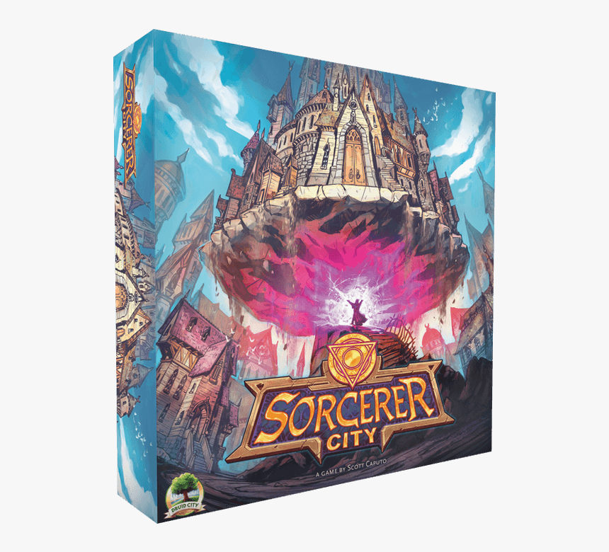 Sorcerer City Board Game, HD Png Download
