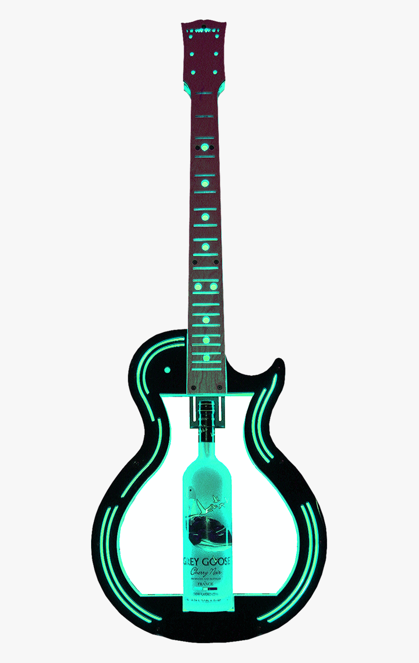 Guitar Bottle Presenter - Electric Guitar, HD Png Download