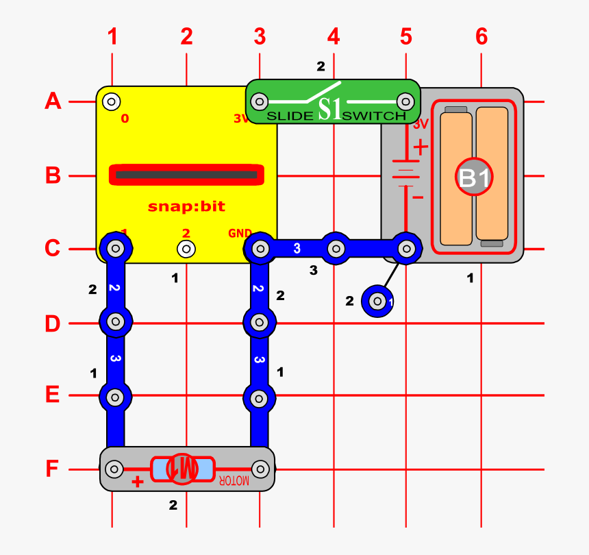 Snap Circuit Morse Code, HD Png Download