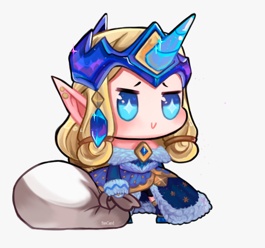 Winter Wonder Soraka Padoru
i Know Its Too Late But - Cartoon, HD Png Download