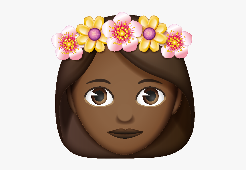 Emoji With Brown Hair, HD Png Download