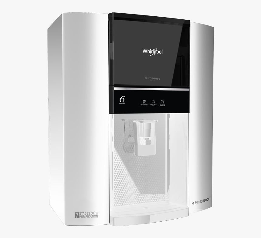 Picture Of Whirlpool Wp Purasense Ro Uf 
									 - Whirlpool Purasense Ro Uf Uv, HD Png Download