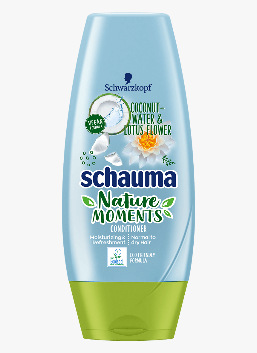 Schauma Com Nature Moments Indonesian Coconut Water - Schauma Shampoo, HD Png Download