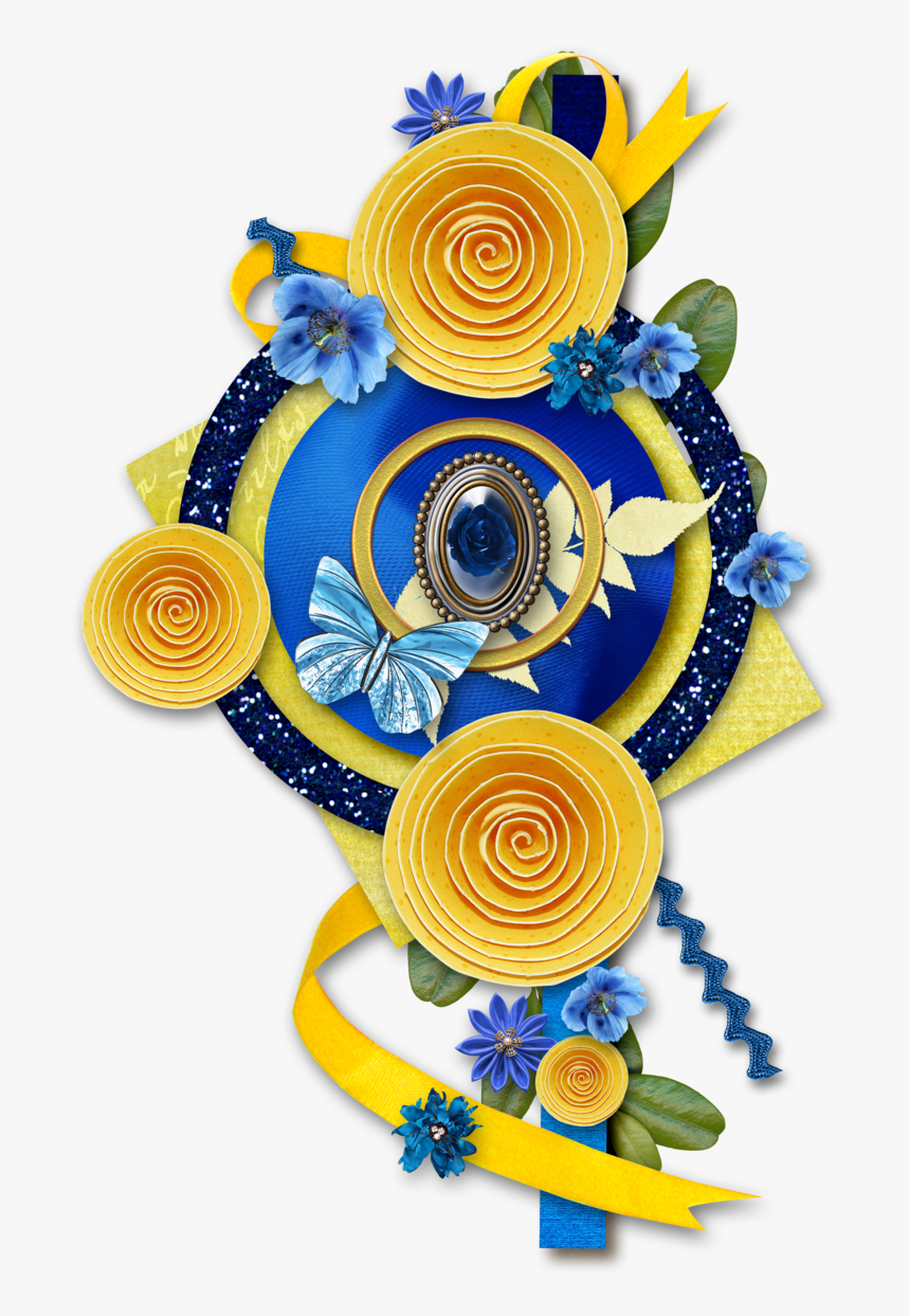 Floral European-style Frame Flower Design Png File, Transparent Png