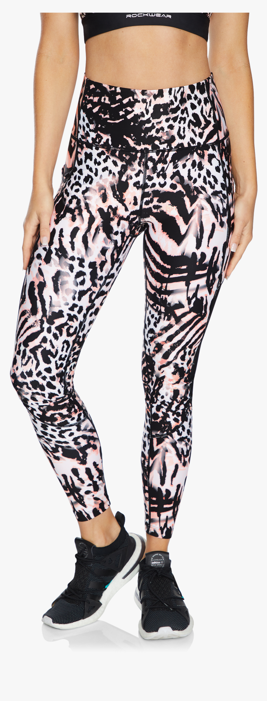 Safari Pocket Full Length Tights - Leggings, HD Png Download