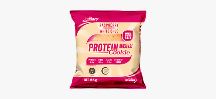 Justines Mini Protein Cookies Pack Of - Cookie, HD Png Download