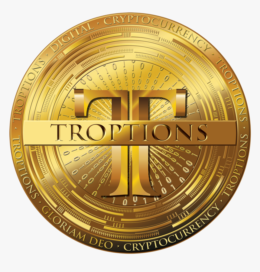 Troptions Coin Trop Gold Final Sm - Troptions Coin, HD Png Download