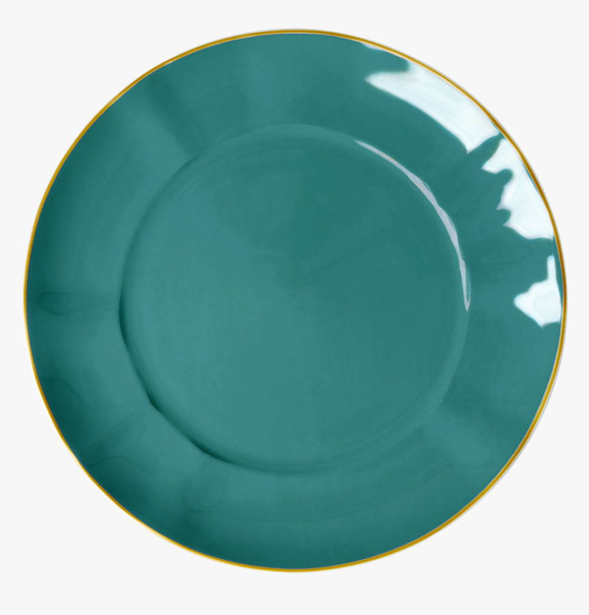Porcelain Dinner Plate In Jade By Rice Dk - Plate, HD Png Download