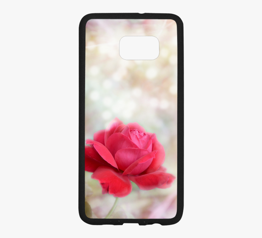 Bokeh Rose Rubber Case For Samsung Galaxy S6 Edge - Iphone, HD Png Download