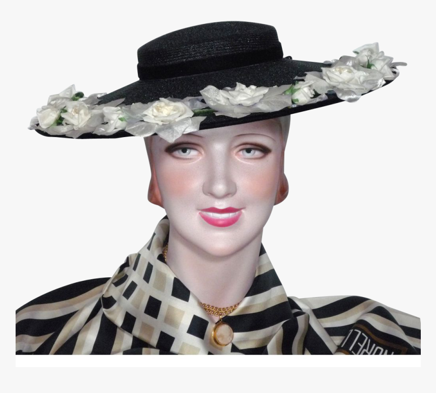 Cartwheel Hat Png Image Background - Costume Hat, Transparent Png