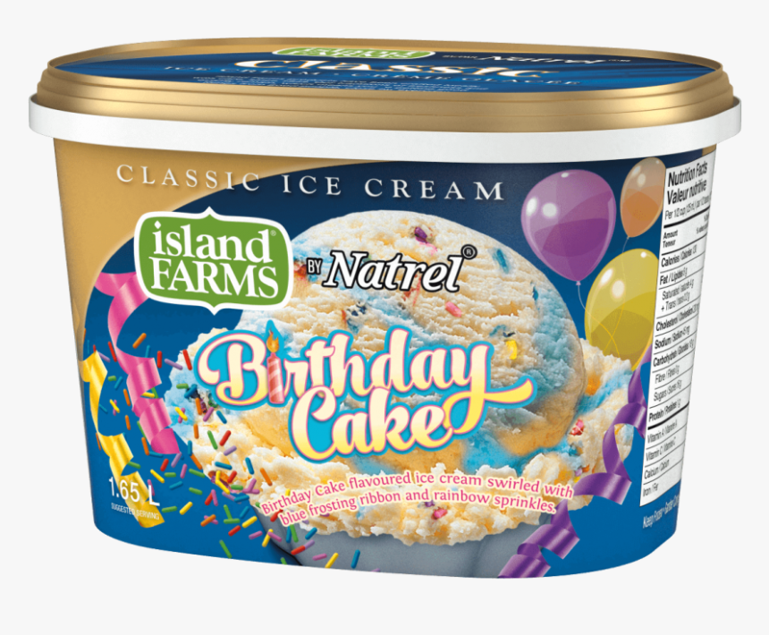 Birthday Cake Taste Ice Cream, HD Png Download