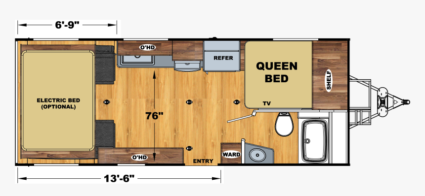 19fb-le - Floor Plan, HD Png Download
