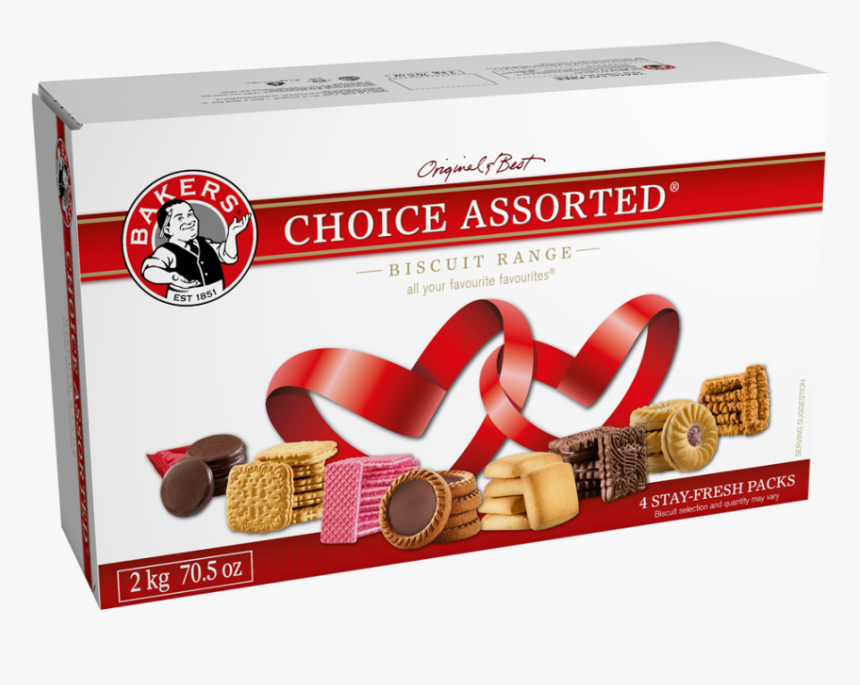Bakers Choice Assorted Biscuits - Bakers Choice Assorted 1kg, HD Png Download