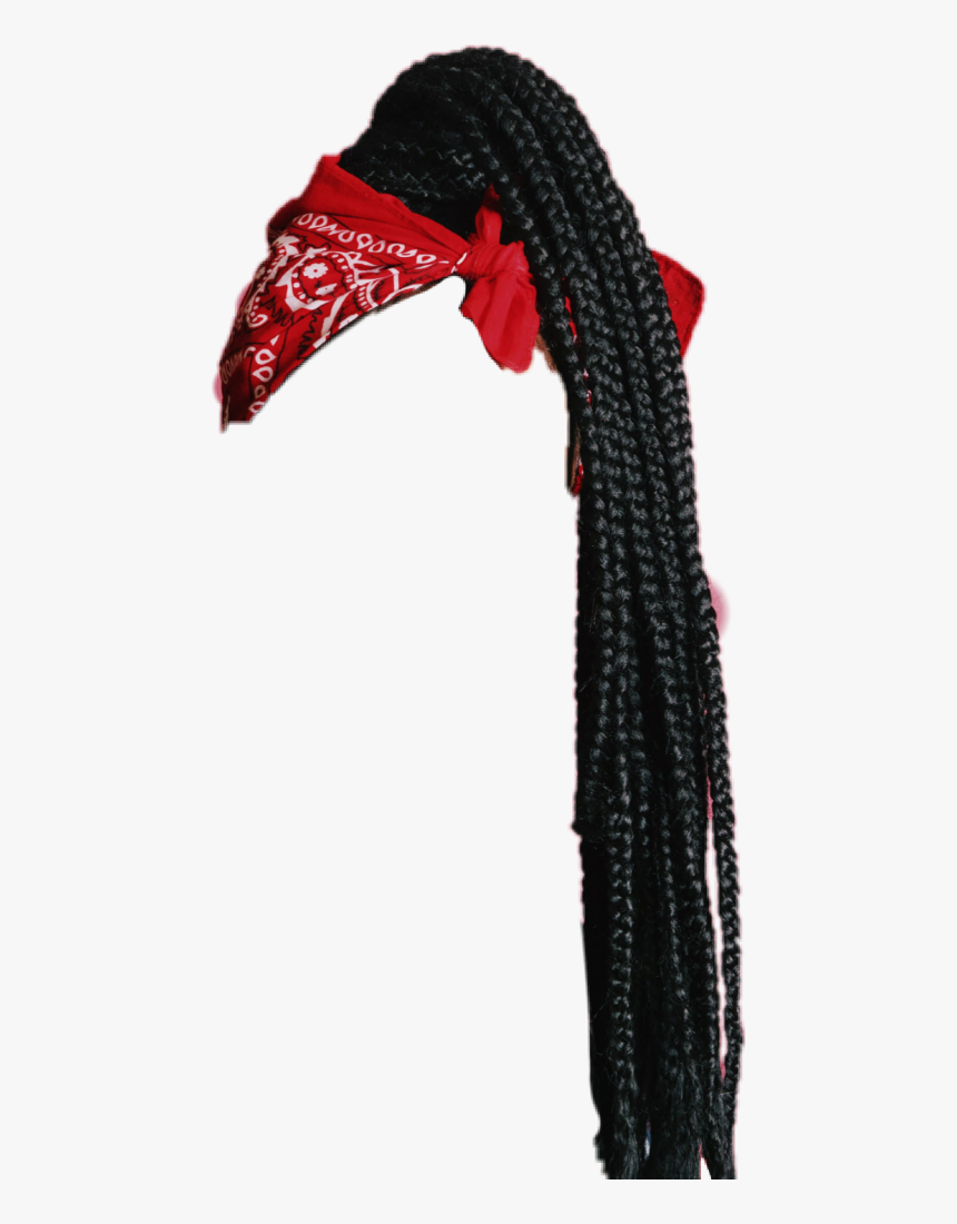 Cabelo Turbante Trancinhas Dreads Hair - Stole, HD Png Download