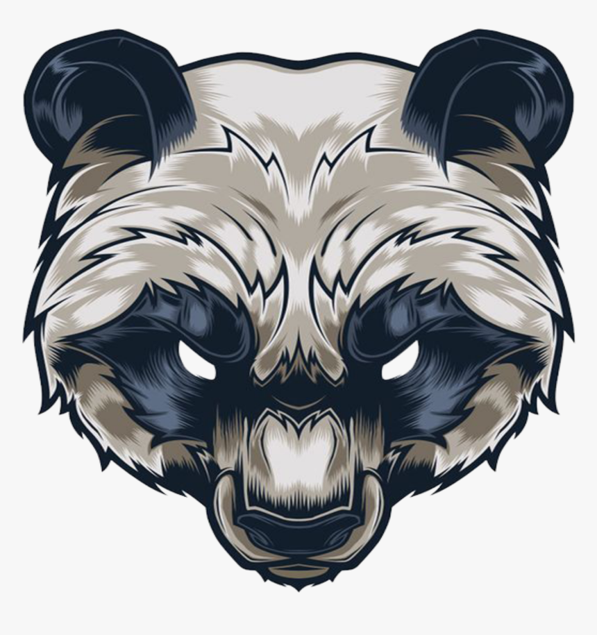 #mq #panda #angry #animal #animals #face, HD Png Download