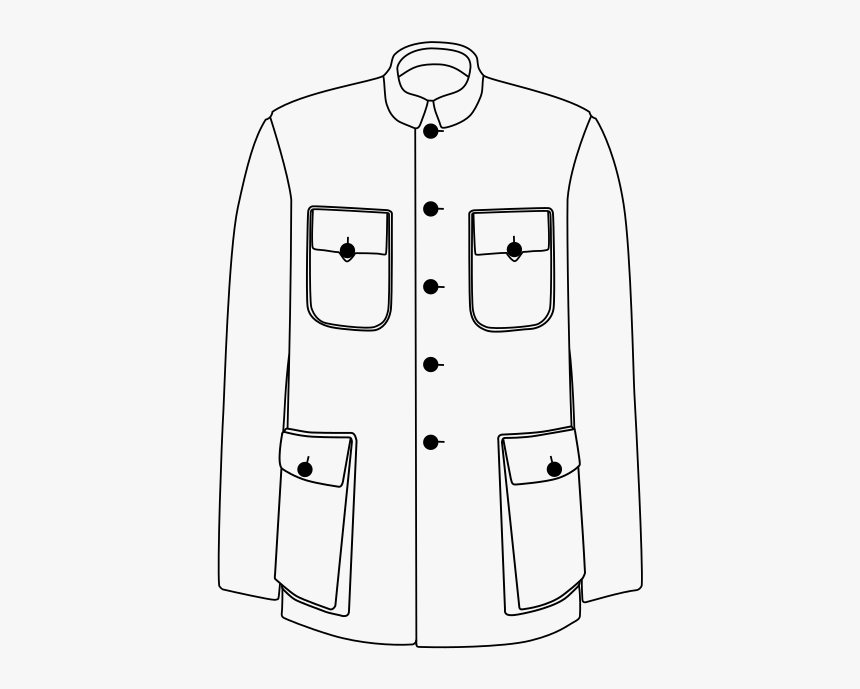 Mao Suit Drawing, HD Png Download