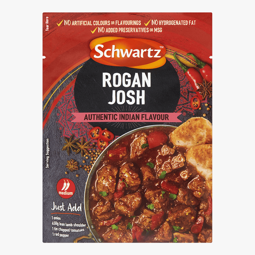 Rogan Josh - Schwartz Rogan Josh, HD Png Download