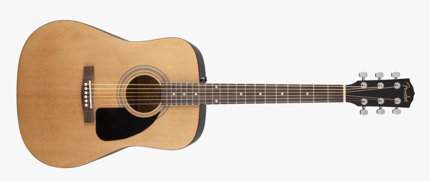 Fender Fa-100 Acoustic Guitar Pack - Acoustic Guitar Png Transparent, Png Download