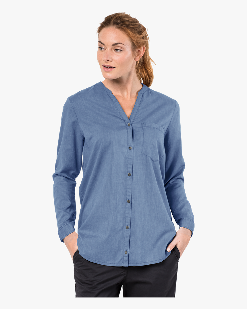 Jack Wolfskin Women's Indian Springs Shirt, HD Png Download