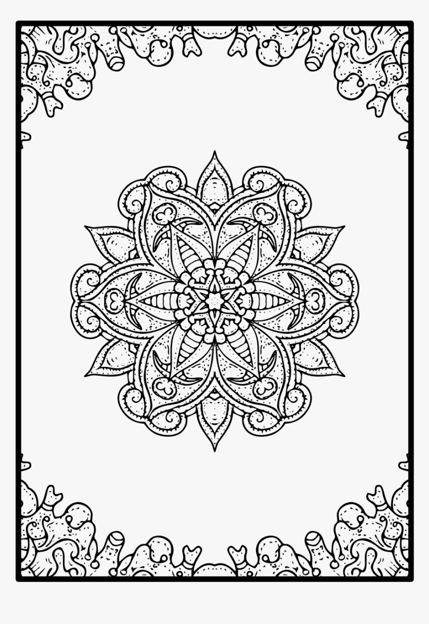 Coloring Your Life Madala, HD Png Download
