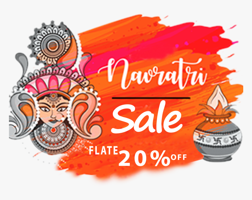 Navratri Images Logo 1e16ac10 Cc71 11e8 Be67 5d3ded0ace3e - Happy Navratri Png File, Transparent Png