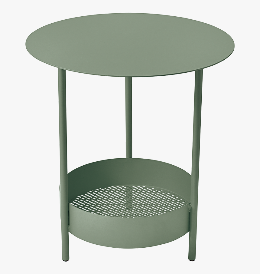 Gueridon Metal Vert - Fermob 20'' Wide Steel Round End Table, HD Png Download
