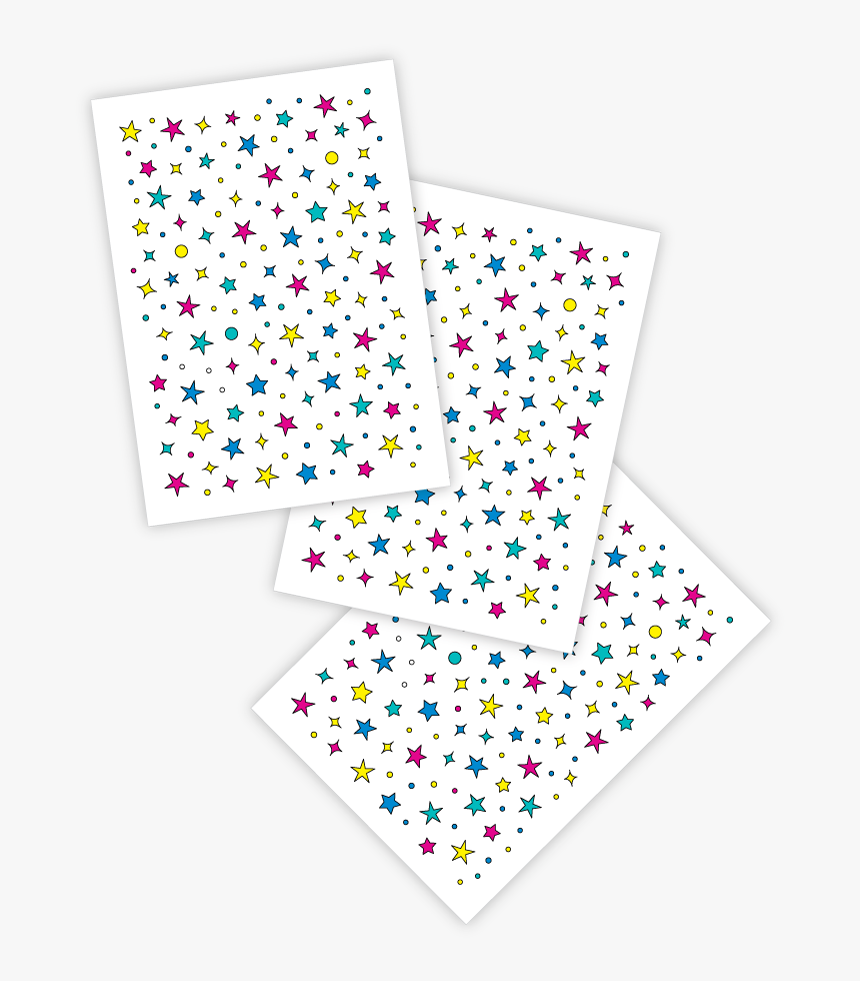Star Freckles Temporary Tattoos - Tattoo, HD Png Download