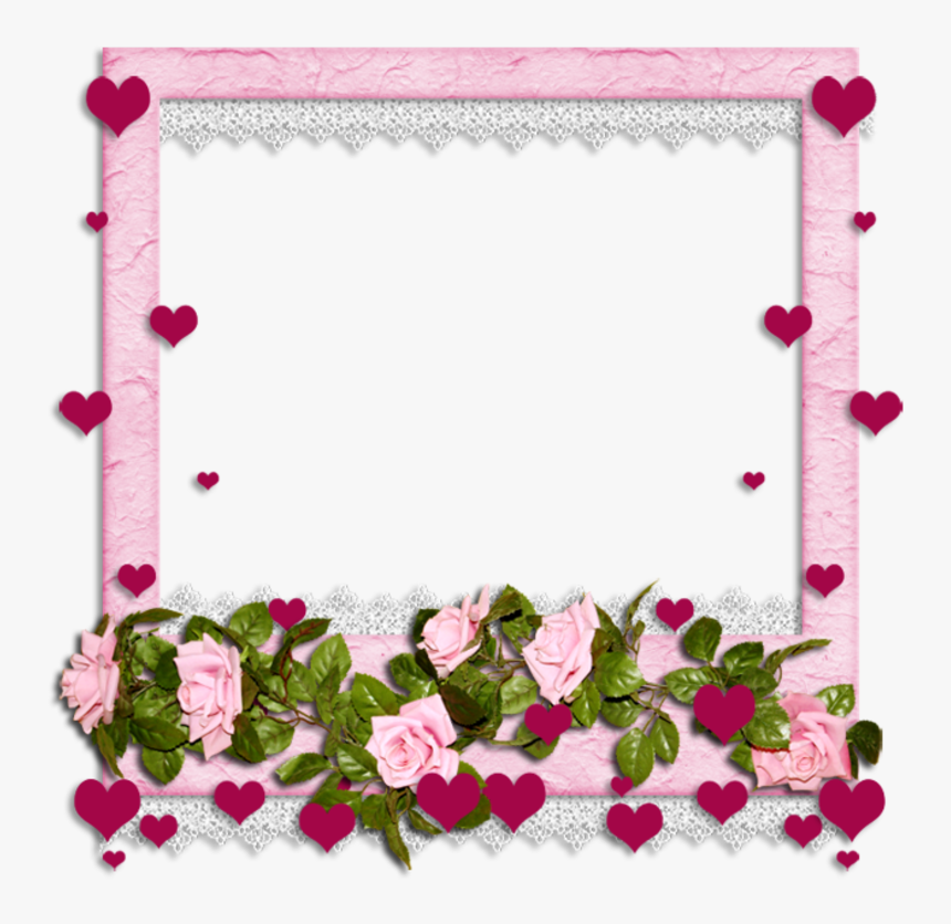 Marcos Decorativos Flores Png Clipart , Png Download - Marcos Decorativos Para Fotos Png, Transparent Png