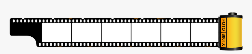 Filmstrip Png - Borda De Filme Png, Transparent Png