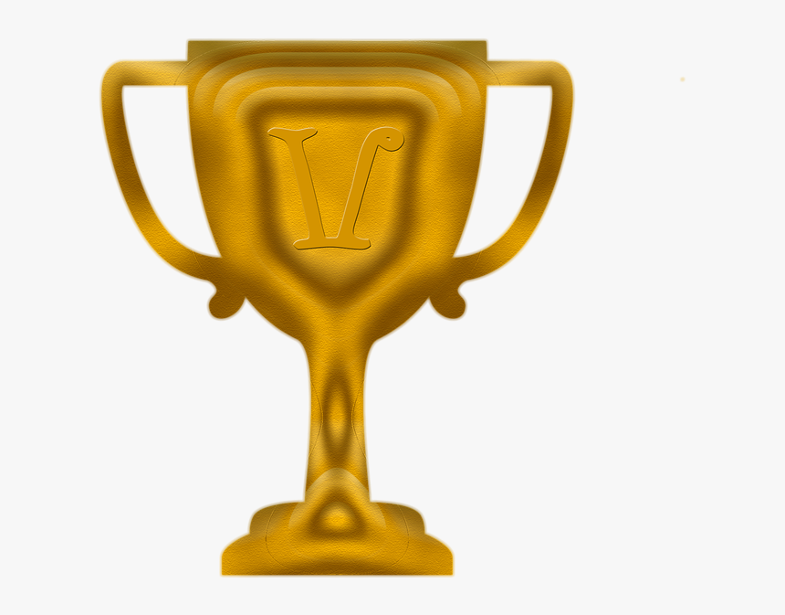 Troféu, Taça, Dourado, Vitória, Vencer, Conquista - Transparent Trophy Icon, HD Png Download