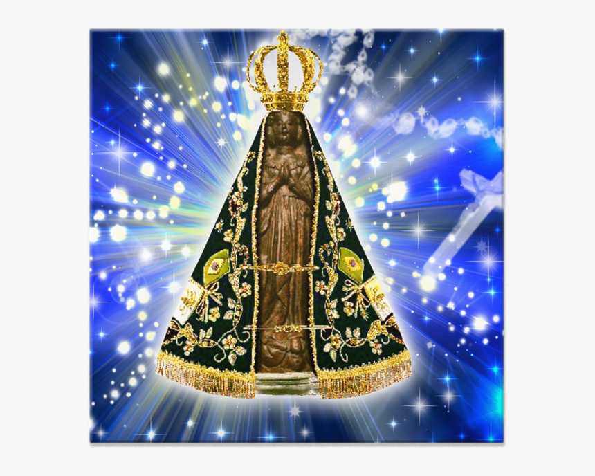 Azulejo Nossa Senhora Aparecida De Rosy Ramosna - Nossa Senhora Aparecida Padroeira Do Brasil, HD Png Download