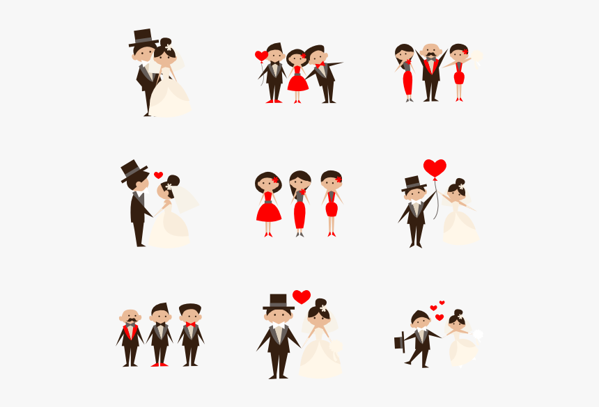 Groom Clipart Wedding Symbol - Icons Gold Wedding, HD Png Download