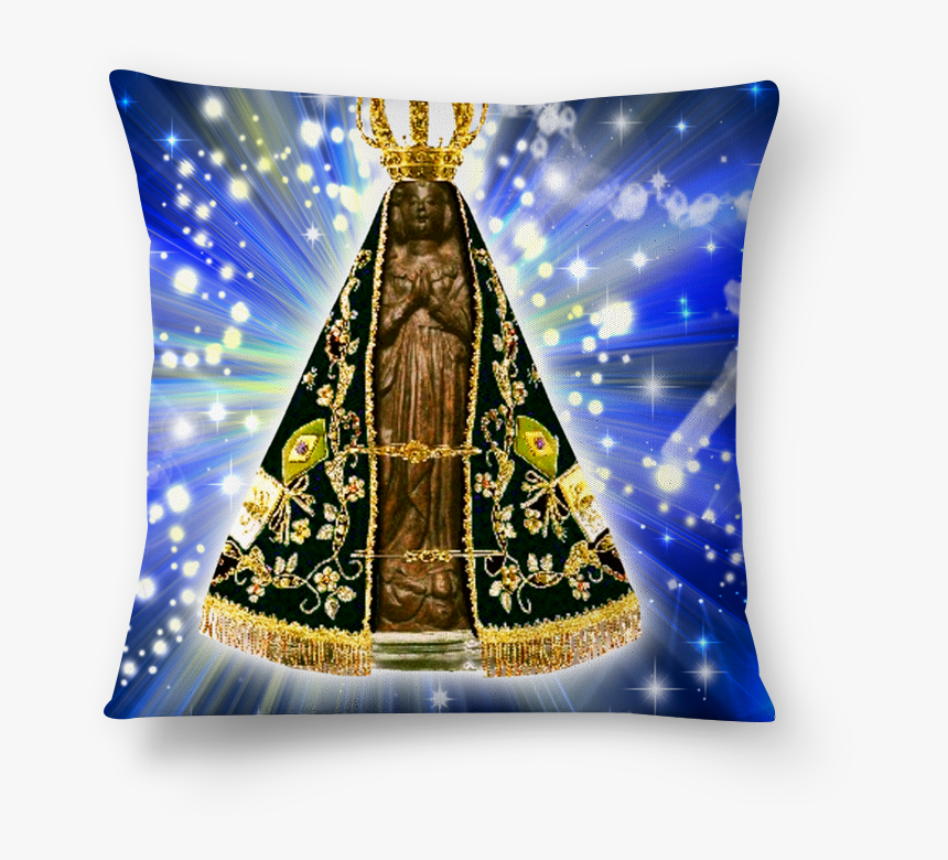 Almofada Nossa Senhora Aparecida De Rosy Ramosna - Nossa Senhora Da Aparecida Oração, HD Png Download