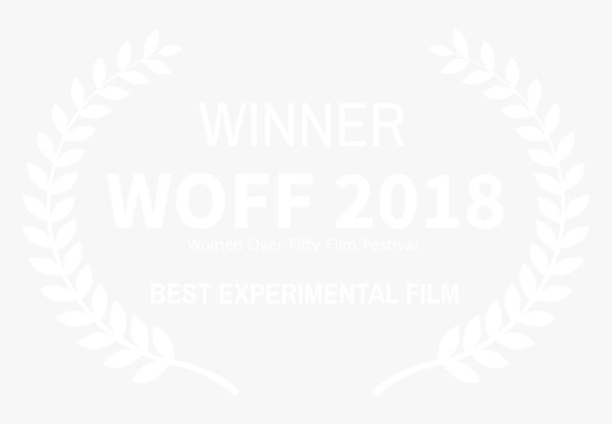 Women Over 50 Best Experimental Film - Johns Hopkins White Logo, HD Png Download