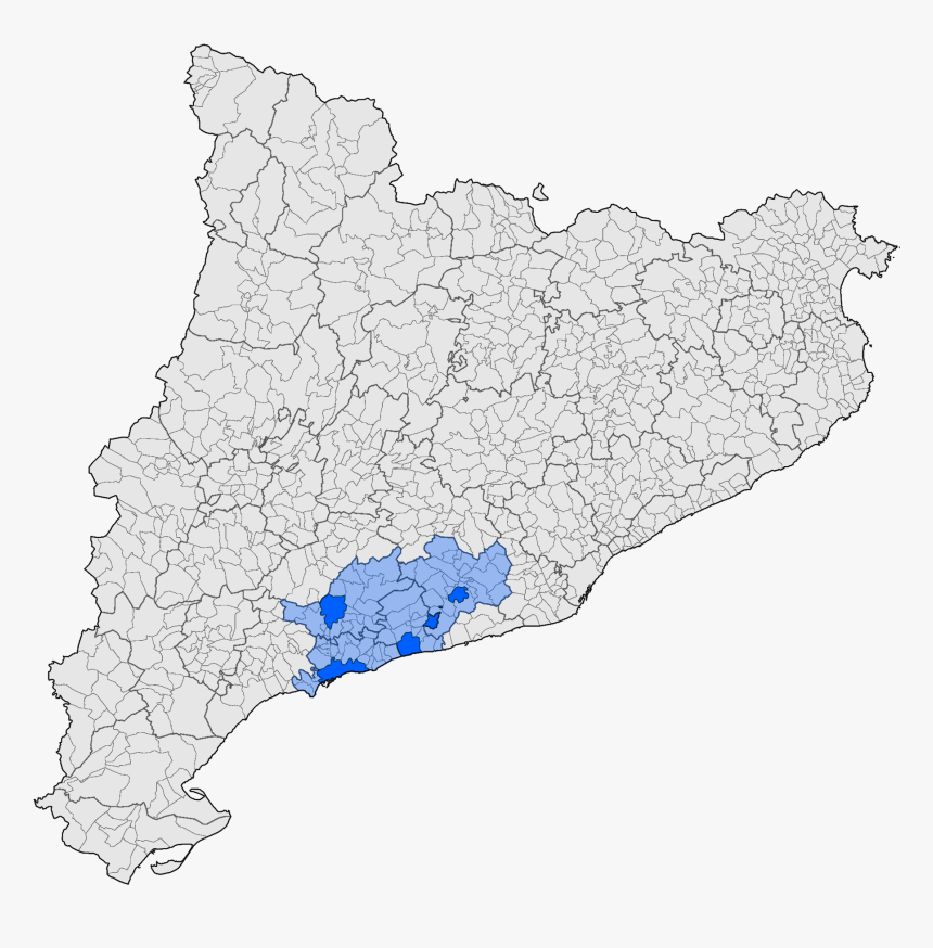 Mapa De Colles - Catalonia Map Outline, HD Png Download