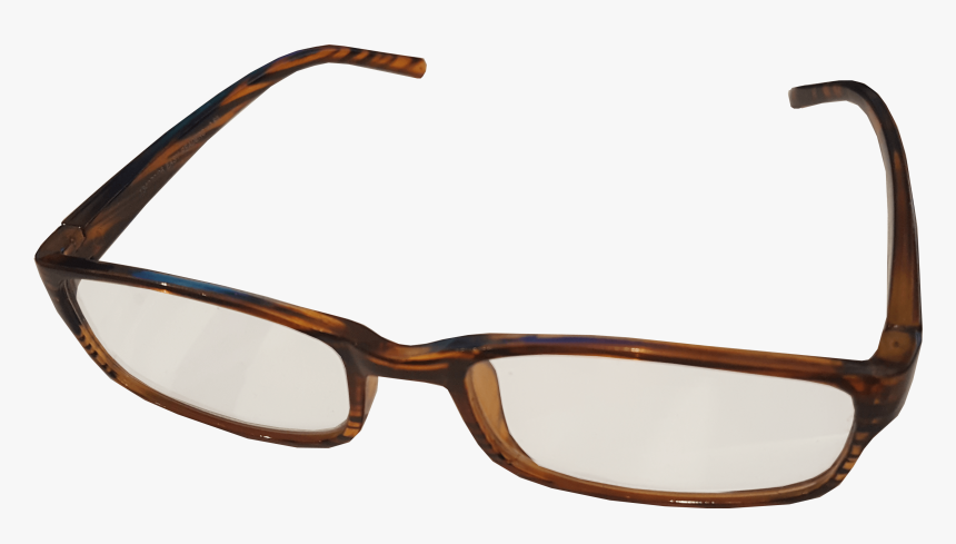 Brown Reading Glasses Transparent Background Png Image - Glasses, Png Download
