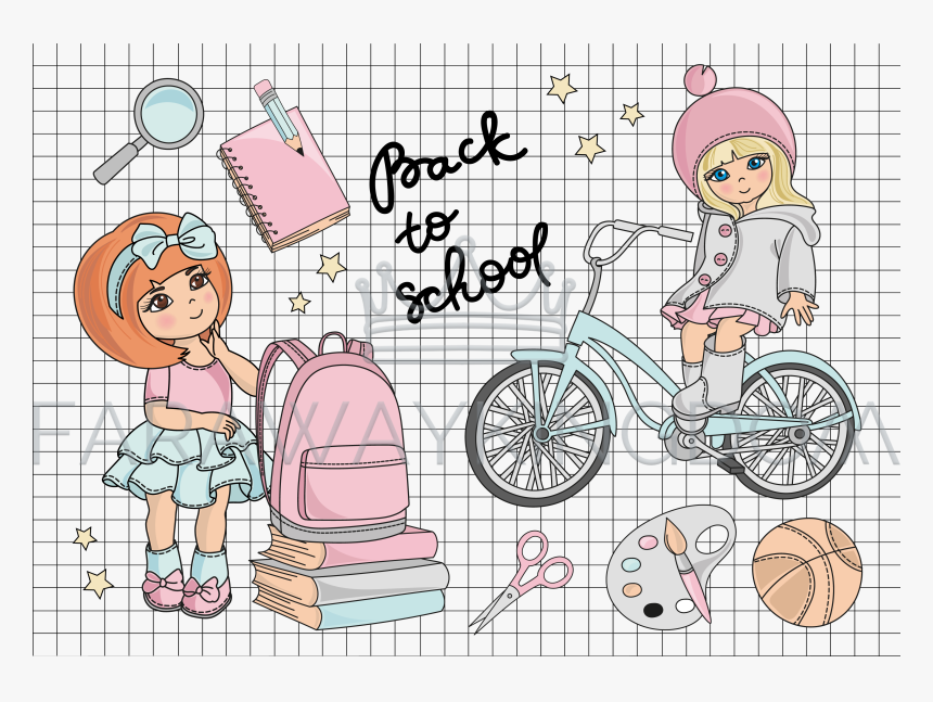 School Cartoon Png, Transparent Png
