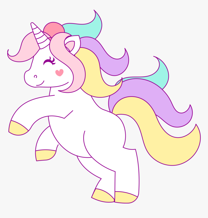 Free Hand Drawn Unicorn Clip Art, HD Png Download