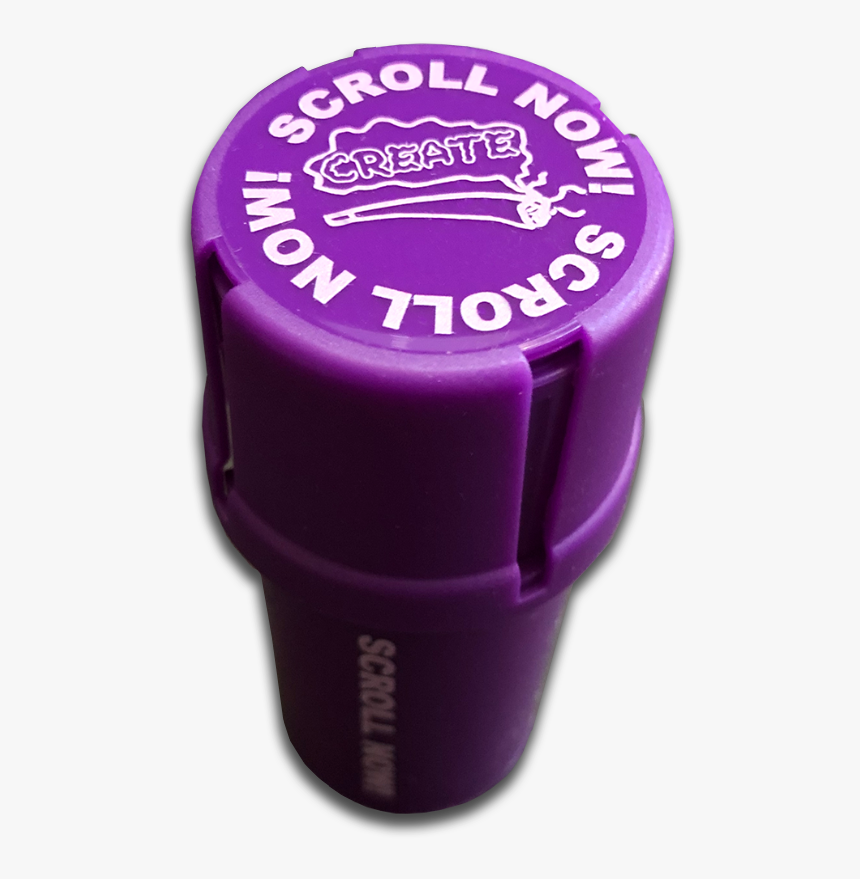 Scroll Now Grinder - Plastic, HD Png Download