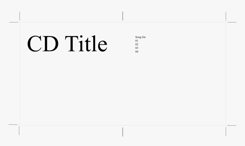 Document Logo Angle Brand Compact Disc - Cd Jacket Template, HD Png Download